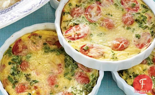 Pomidorowo-Ziołowe Mini Frittatas