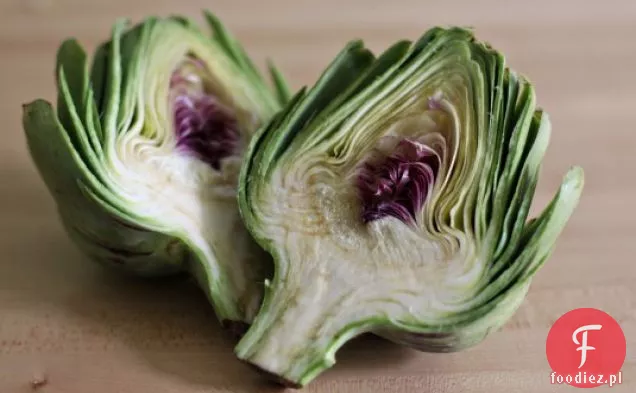 Czosnek Cytrynowy Grillowane Karczochy Z Łatwym Aioli