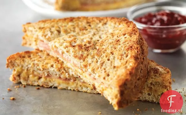Pieczona Kanapka Monte Cristo