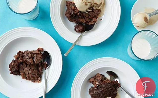 Slow Cooker Lepkie Ciasto Brownie