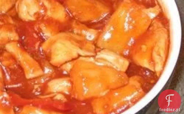 Strawberry Ananas Chicken Bites