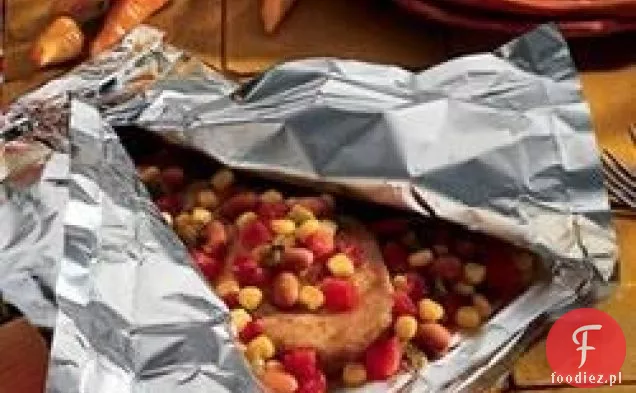 Pieczone Kotlety Wieprzowe Mexicali
