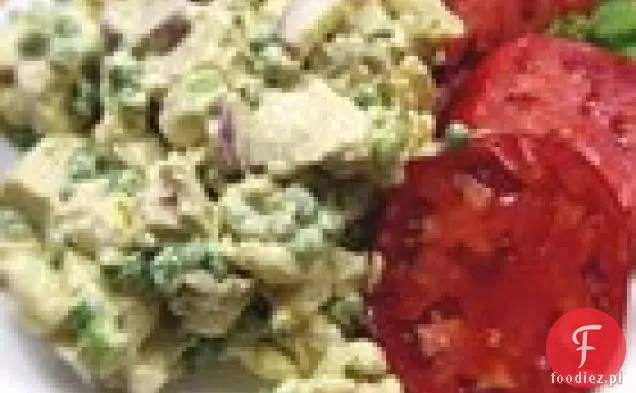 Sałatka Z Makaronem Z Kurczakiem Curry