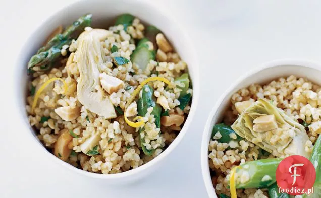 Bulgur z pikantnymi karczochami