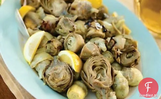 Szynka Wiejska Z Grillowanymi Karczochami