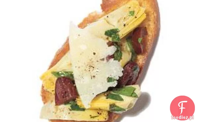 Karczoch I Oliwkowe Crostini