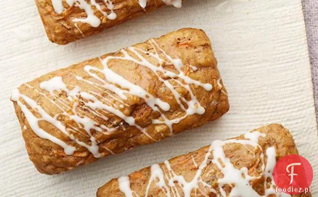 Mini ciasto marchewkowe z serem śmietankowym