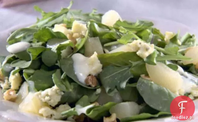 Sałatka gruszkowa z sosem Gorgonzola