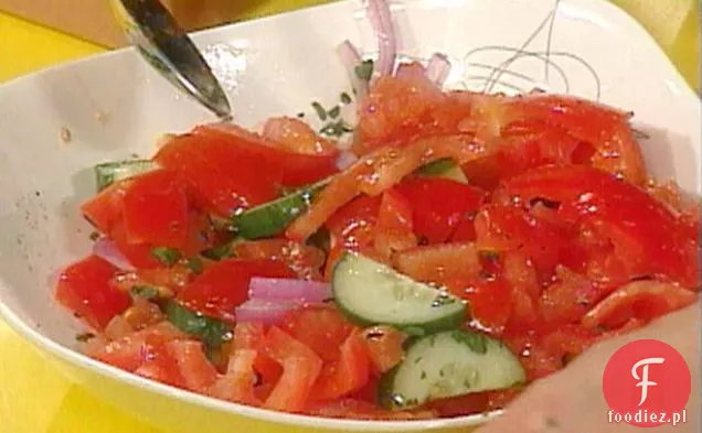 Sałatka ogórkowo-pomidorowa