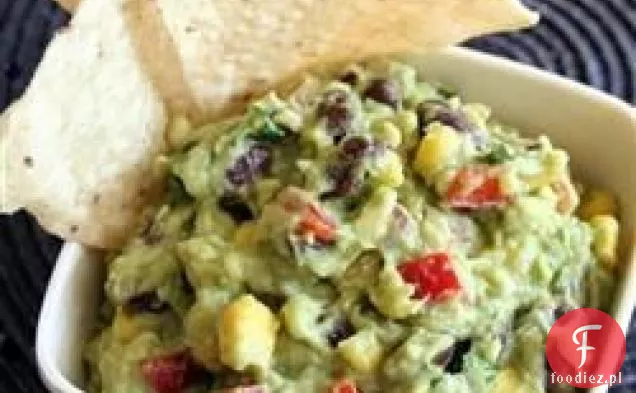 Kukurydza i czarna fasola Guacamole