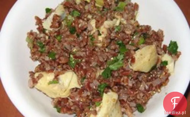 Sałatka ryżowa z Prosciutto i karczochami