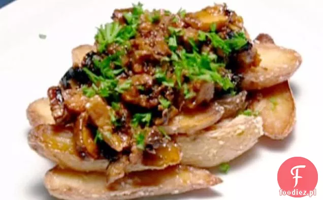 Stek Flank z dwukrotnie upieczonymi ziemniakami Fingerling