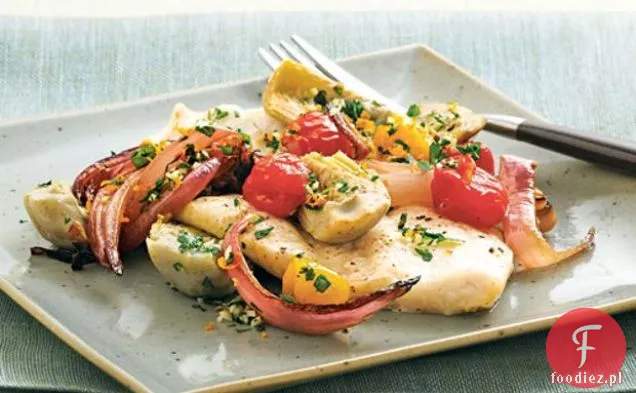 Ryba Pieczona Z Karczochami