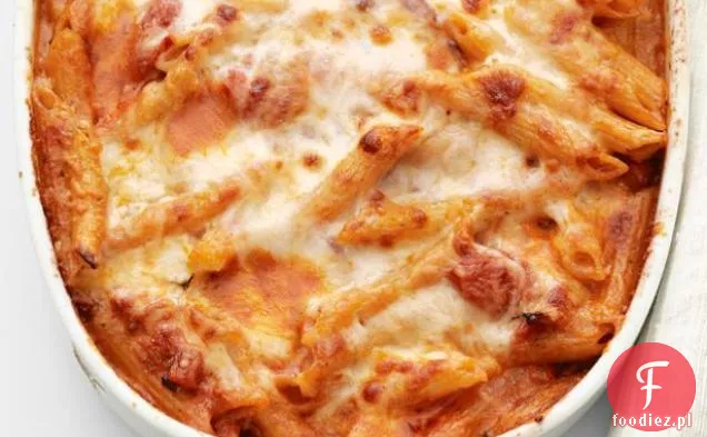 Pieczone Penne z koprem włoskim