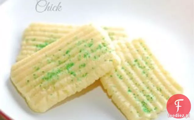 Key Lime Spritz Cookies