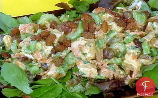 Curry-in-a-Hurry Rotisserie Chicken Salad