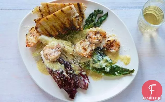 Grillowana Sałatka Cezar z żółtym Miso