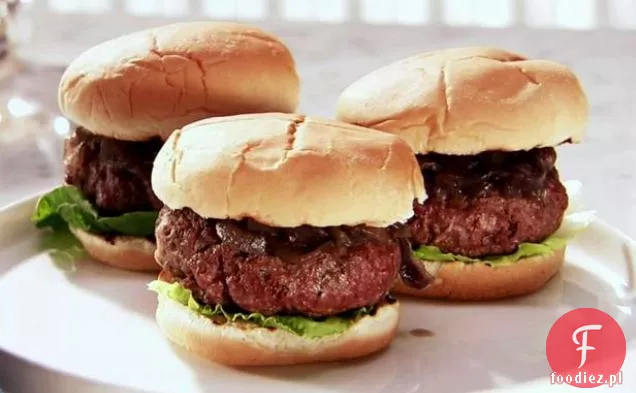 Ale House hamburgery z kompot z czerwonej cebuli