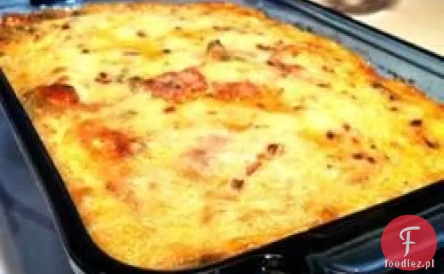 Resztki Pizza Śniadanie Zapiekanka