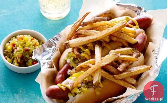 Hot Dog w stylu Chicago z domowym smakiem