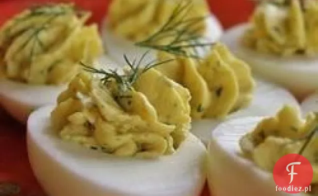 Klasyczne Pikantne Deviled Eggs