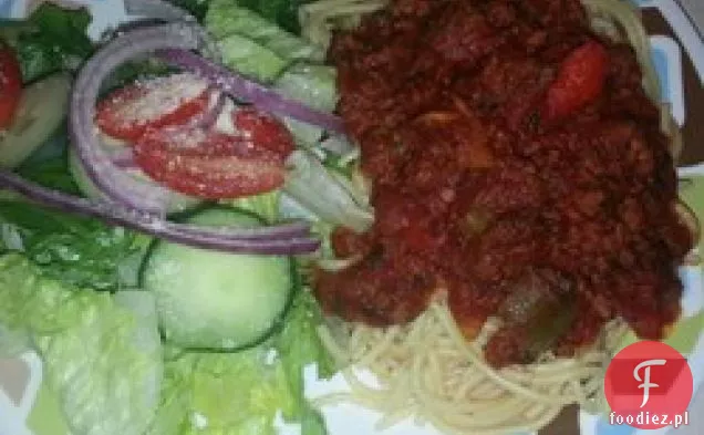 Słodki sos Spaghetti mamy