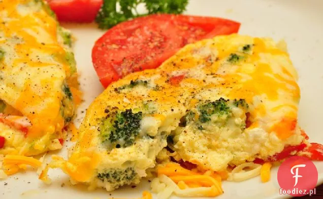 Brokuły Cheddar Scramble Przepis