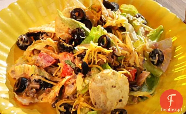 Trzystopniowa Sałatka Taco