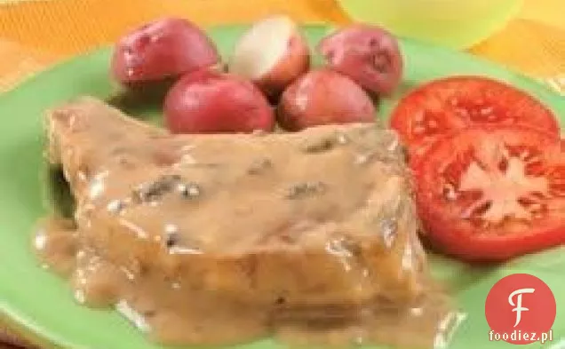 Kotlety Wieprzowe Grzybowo-Czosnkowe