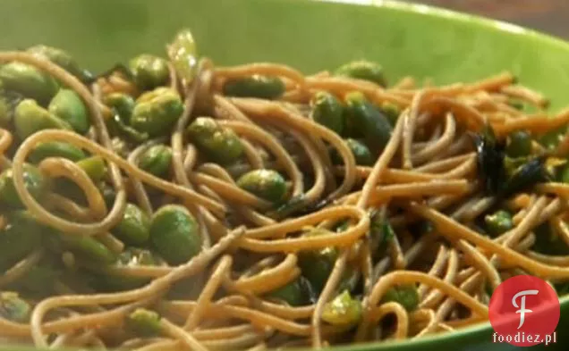 Kotlety wieprzowe pomarańczowo-sezamowe z makaronem pełnoziarnistym Teriyaki