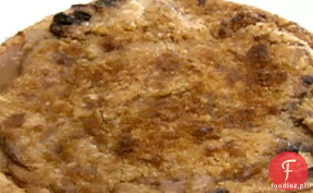 Tarta jabłkowo-bananowa z ciepłym syropem klonowym