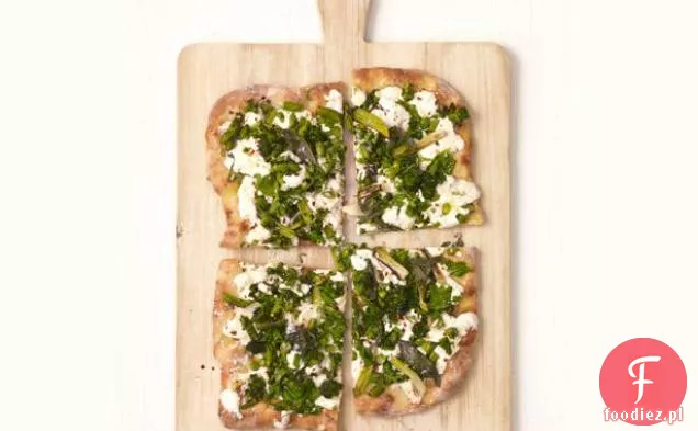 Biała Pizza Z Broccolini