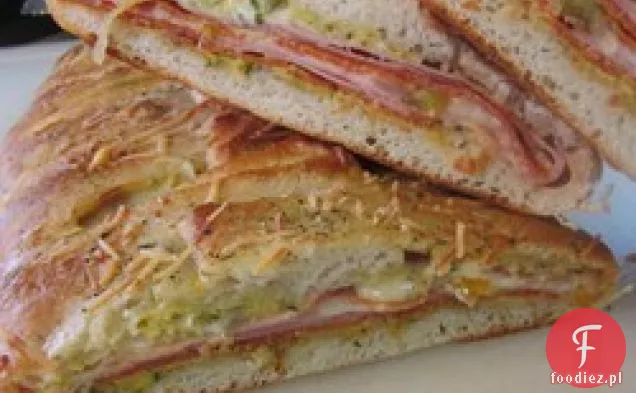 Stromboli mięsno-warzywne