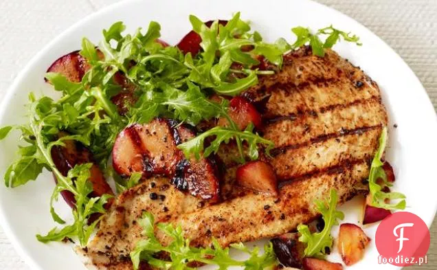 Kotlety Z Indyka Z Sałatką Śliwkową