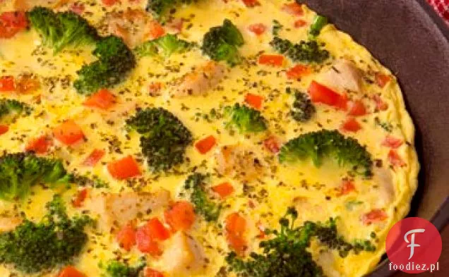 Kurczak Brokuł Frittata