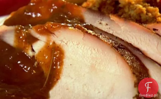 Wędzony Indyk z sosem BBQ