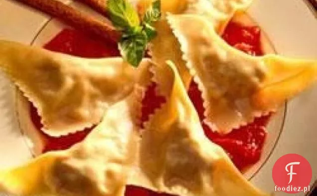 Łatwe Serowe Ravioli Z Kurczaka