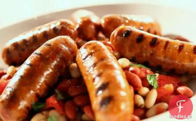 Grillowana Kiełbasa z fasolką toskańską