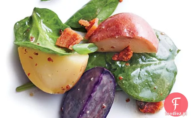 Ziemniaki z ciepłym boczkiem Vinaigrette