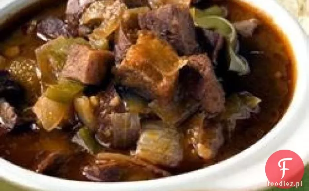 Portugalskie Chourico i papryka