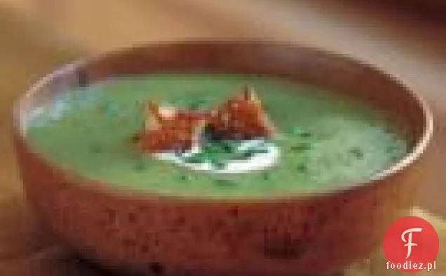 Zupa brokułowo-porowa