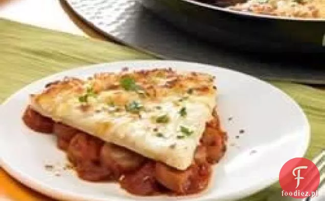 Johnsonville® Trzy Ser Włoski Styl Kurczaka Kiełbasa Patelnia Pizza