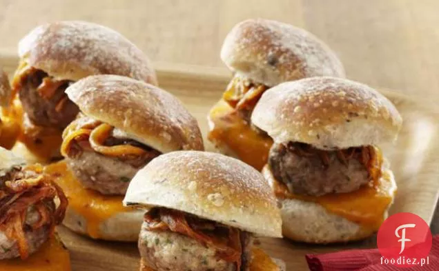 Mini Cheeseburgery Wieprzowe
