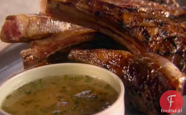 Grillowana jagnięcina z galaretką jabłkowo-miętową