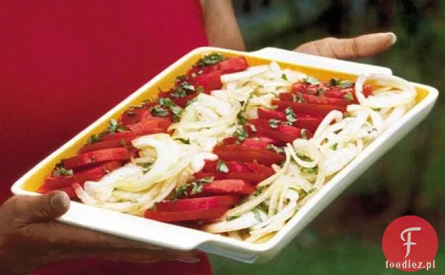 Sałatka pomidorowo-cebulowa