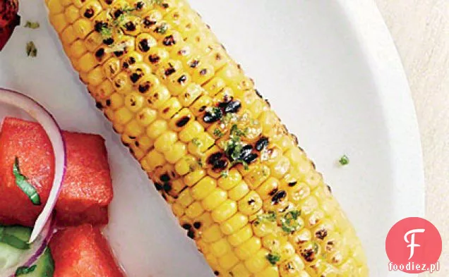 Kukurydza Grillowana Czosnkowo-Limonkowa