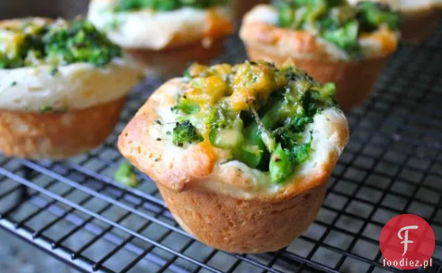Brokuły Cheddar Biscuit Muffin Przepis