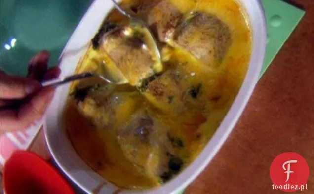 Pieczona Faszerowana Flądra