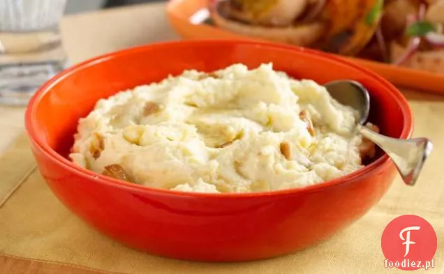 Definitywny puree ziemniaczane z pieczonym czosnkiem