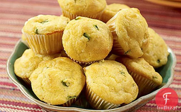 Mini Pikantne Muffinki Serowe